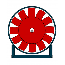 Вентилятор осевой В 2,3-130 №10
