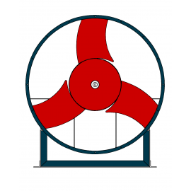 Вентилятор осевой ВО 06-300 № 2,5